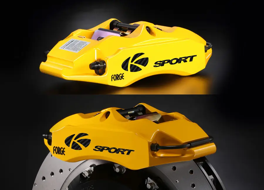 Ihned K Objednání Zadní brzdový kit K-Sport pro Porsche 997 (C2), r.v. od 05 do 11, 4pístkové brzdiče, velikost kotoučů: plovoucí 356X32mm