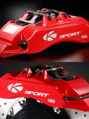 Zlevněný Zadní brzdový kit K-Sport pro Suzuki Swift r.v. od 2011, 6pístkové brzdiče, velikost kotoučů: plovoucí 380X32mm