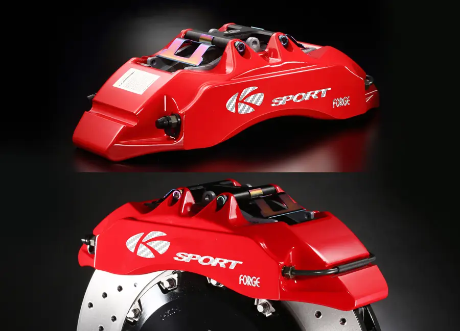 Zlevněný Zadní brzdový kit K-Sport pro Suzuki Swift r.v. od 2011, 6pístkové brzdiče, velikost kotoučů: plovoucí 380X32mm