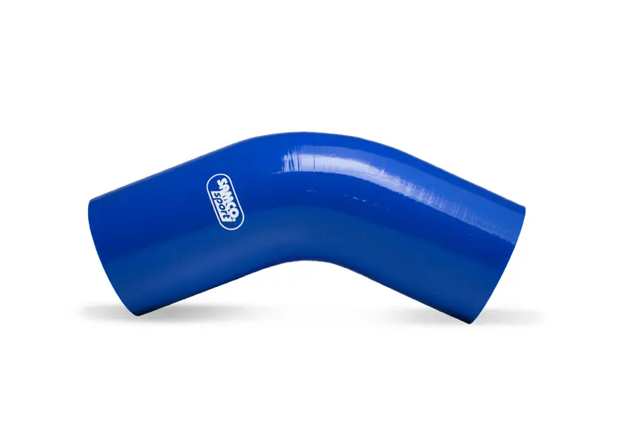 Vrácení Zdarma Samco Sport silikonové koleno 45° s vnitřním průměrem 38 mm, barva solar oranžová (maskáčový vzor)