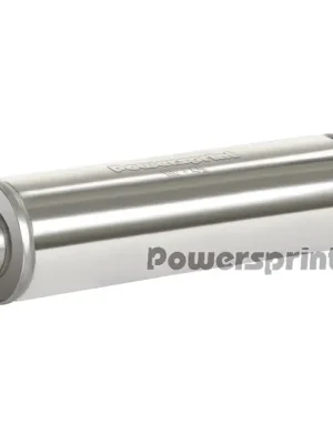 Powersprint koncový výfukový tlumič kulatý, vnější průměr příruby 55mm, celková délka 570mm Aktuální