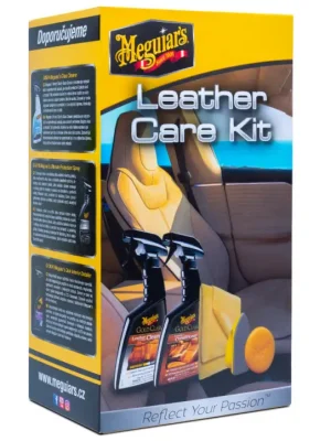 Bezpečná Platba Meguiar's Leather Care Kit - kompletní sada na čištění a ochranu kožených povrchů