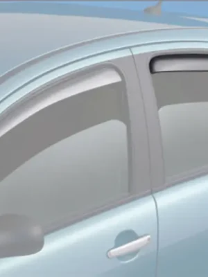 Časově Omezené ClimAir protiprůvanové deflektory oken (ofuky) zadní pro Volkswagen Golf V Plus/-Cross (1KP) 5-dvéř., r.v. 2003-2008