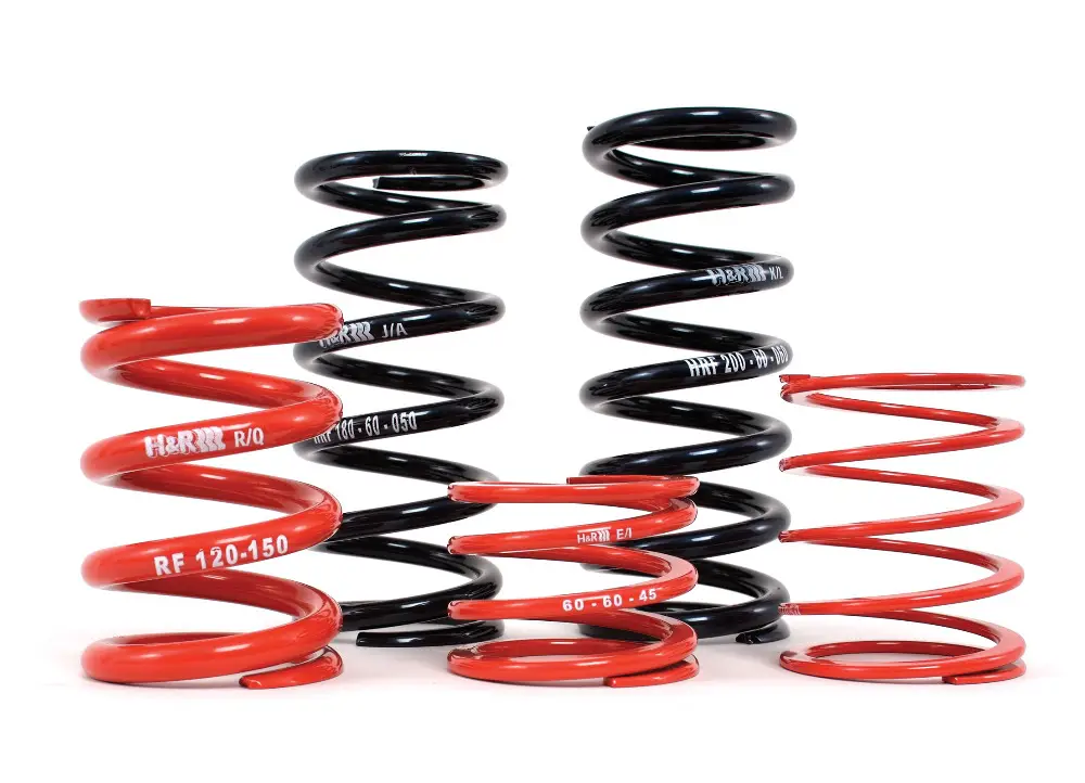 H&R hlavní závodní pružina s vnitřním průměrem 60 mm, délka 200 mm, tuhost 30 N/mm Rychlé Dodání