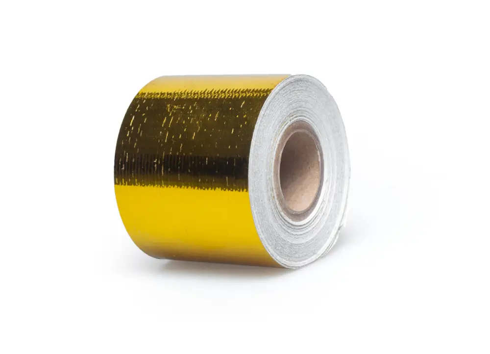 Sleva DEi Design Engineering zlatá samolepicí tepelně izolační páska "Reflect-A-GOLD", rozměr 50 mm x 9,1 m