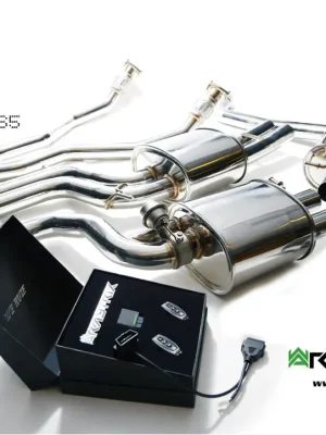 Finální Výprodej Armytrix nerezový výfukový systém s dálkovým ovládáním klapek Valvetronic pro Audi A5 B8 3.0 TFSI Sportback (2009-2015)