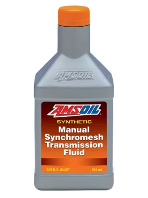 Značkový Plně syntetický převodový olej AMSOIL Manual Synchromesh Transmission Fluid 5W-30 946 ml (1 quart)