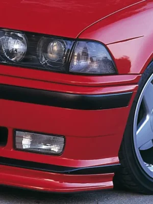 Cenově Výhodný Rieger spoiler pod přední nárazník GT-Look pro BMW řada 3 E36 compact, kabriolet, kupé, sedan, touring, plast ABS bez povrchové úpravy