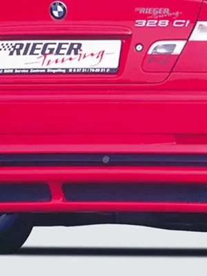 Cenový Hit Rieger spoiler pod zadní nárazník pro BMW řada 3 E46 kupé před faceliftem r.v. 02/98-12/01, plast ABS bez povrchové úpravy