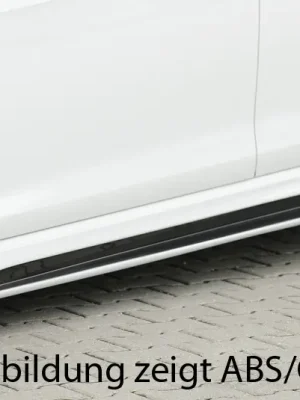 Jen Po Omezenou Doba Rieger boční práh mont. strana pravá pro Seat Leon 5F 3-dvéř. (sc), r.v. 10/12-, plast ABS bez povrchové úpravy, s prolisem a výřezem
