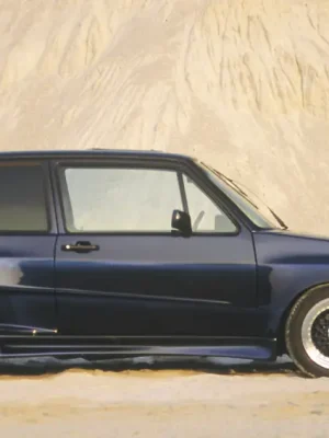 Rieger zadní křídlo widebody II pro Volkswagen Golf 1, GFK (laminát) Sezónní Sleva