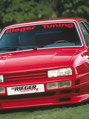 Autentický Rieger maska chladiče widebody II pro Volkswagen Scirocco 1 kupé, GFK (laminát)
