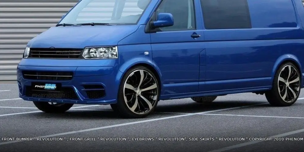 Maxton Design boční prahy pro Volkswagen T5, plast ABS bez povrchové úpravy Nejprodávanější