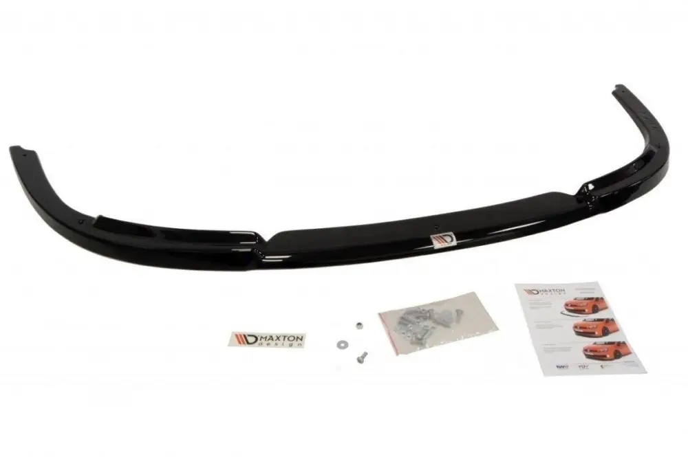 Maxton Design spoiler pod přední nárazník pro Saab 9-3 Aero/Mk2, černý lesklý plast ABS Hit Sezóny