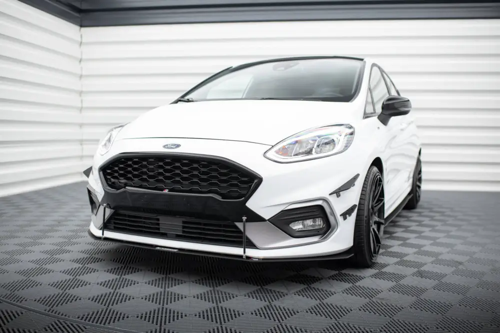 Nejlepší Cena Maxton Design "Racing" spoiler pod přední nárazník ver.2 pro Ford Fiesta, Fiesta ST Mk8, plast ABS bez povrchové úpravy