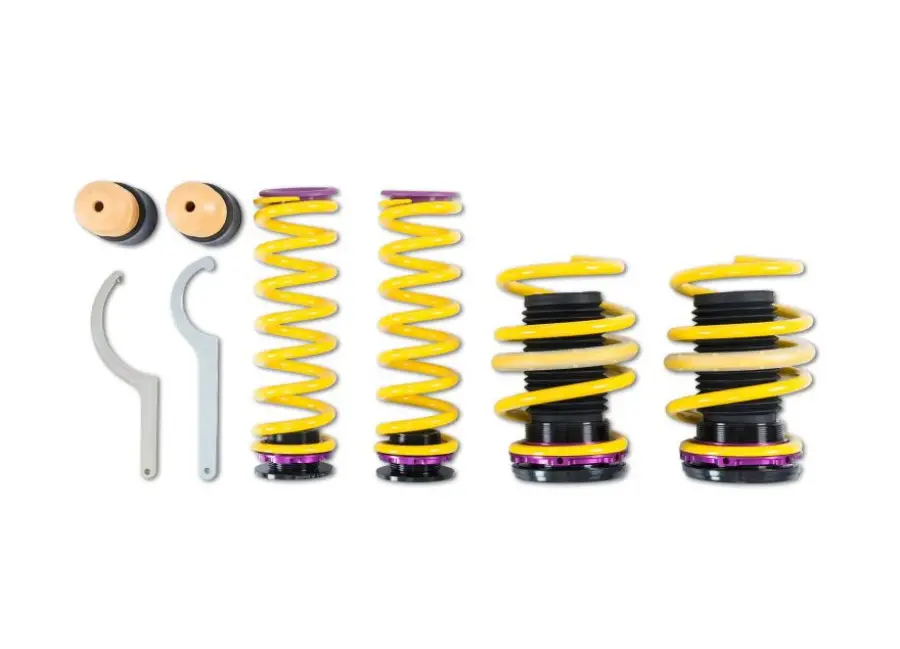 Omezená Nabídka KW výškově nastavitelný pružinový kit pro Audi A5, S5 B8, F53, F5P s pohonem všech kol, s el. tlumiči