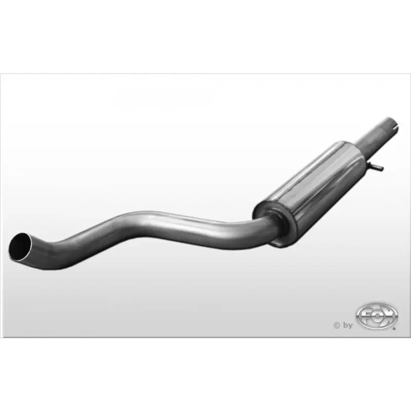 Expresní Doručení Fox Sportauspuff přední díl s tlumičem pro Volkswagen Beetles motorem 1.6, 1.8 T, 1.9 TD, 2.0, 2.3, průměr výf. vedení 63,5 mm