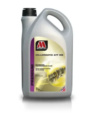 Plně syntetický převodový olej Millers Oils - Millermatic ATF MB 5l Omezená Nabídka