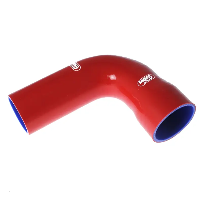 Samco Sport silikonová hadice pro airbox sání pro Ford Sierra/Sapphire Cosworth 2WD 1986 - 1990 s turbem T34, s kompresorem sání 70 mm, barva červená Super Cena