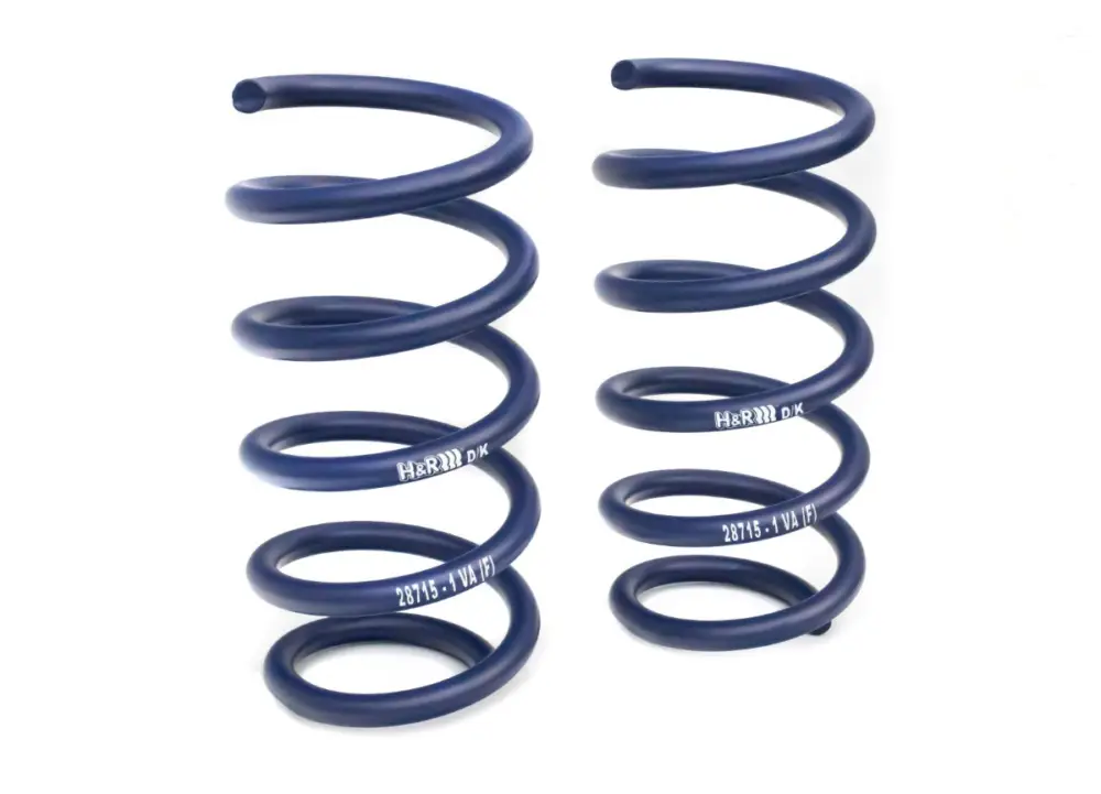 H&R sportovní pružiny pro BMW řada 5 E39 2WD Sedan, r.v. 96-03, snížení 30 mm, 2 kusy, 535i, 540i, 545i, (8-vál.) Tovární Cena