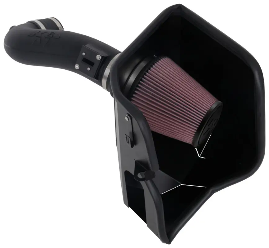 Přímo Od Výrobce K&N sportovní kit sání Série 63 Aircharger pro Chevrolet Silverado 1500 6.2L Benzin r.v. 2019-2026