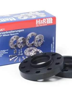 Akce H&R 2 kusy rozšiřovacích podložek typ DR34 o šířce 17 mm pro Ferrari 488 F142, barva černá