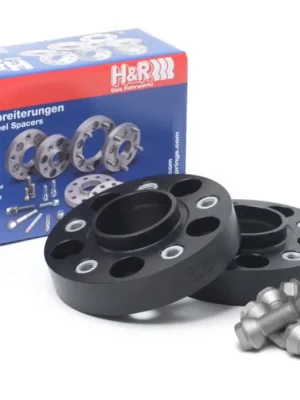 Akce H&R 2 kusy rozšiřovacích podložek typ DRA80 o šířce 40 mm pro Audi A5 B8 (8T), barva černá