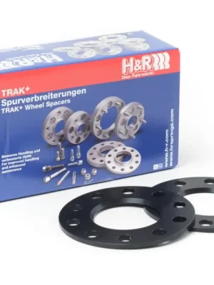 Akce H&R 2 kusy rozšiřovacích podložek typ DR16 o šířce 8 mm pro Volkswagen Golf IV 1EX0, barva černá, 5-děrové provedení