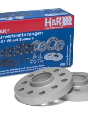 Značkový H&R 2 kusy rozšiřovacích podložek typ DR40 o šířce 20 mm pro BMW řada 2 F2GC (F44), barva stříbrná