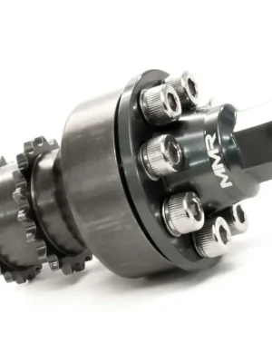 MMX jednodílná aretace klikové hřídele (crank hub) pro BMW motory S55 a N55, varianta aretace + pojistná hlava Poslední Šance