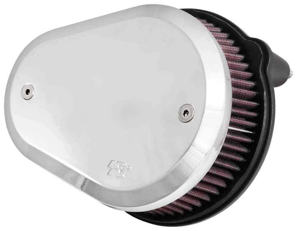 Pouze Dnes K&N Street Metal sportovní kit sání pro HARLEY DAVIDSON FLHX Street Glide 96 CI 2008-2011 chromový vrchlík, výška: 54 mm