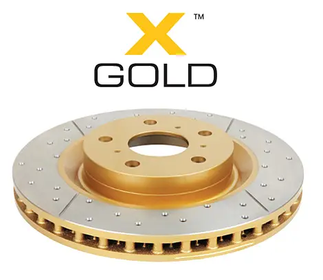 Speciální Cena DBA Street Series X-GOLD přední brzdový kotouč 234,8x22 mm pro Mazda Demio 2000-2002 1.5