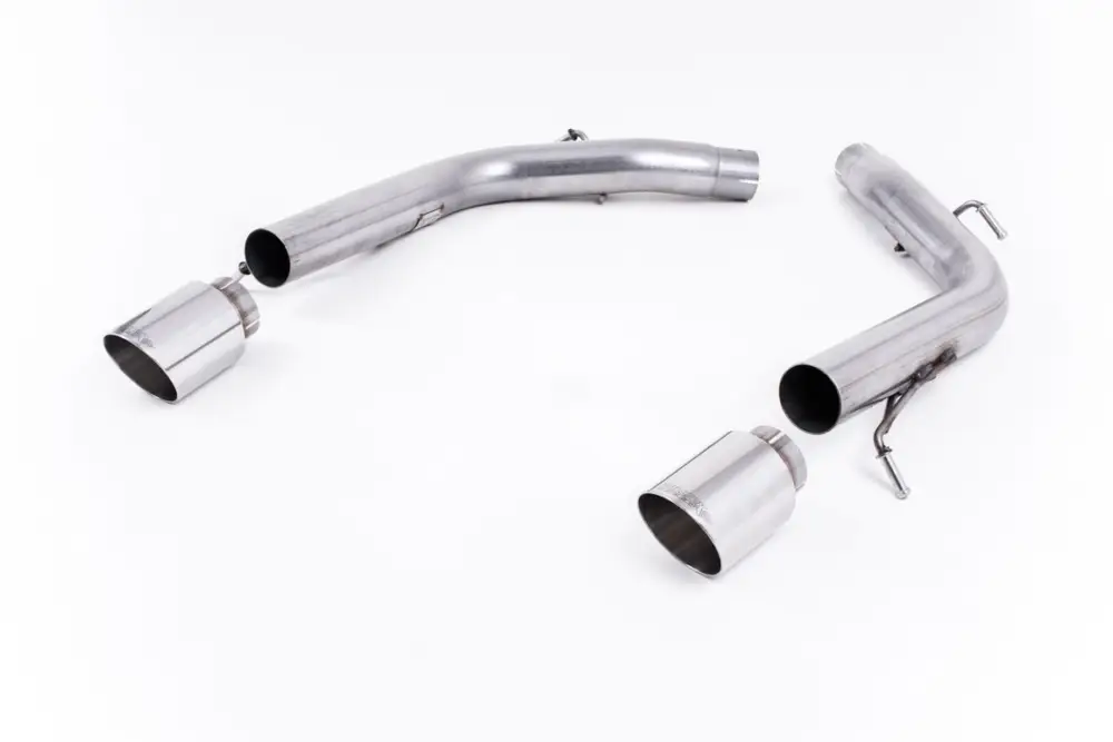 Milltek Sport koncový tlumič(e) Rear Silencer Delete / Axel Back for OE Rear Valance pro Range Rover Sport 3.0 TDV6, 4.4 TDV8 Diesel (L494) (předfacelift) 2013-2018, GT-90 leštěné koncovky Must-Have