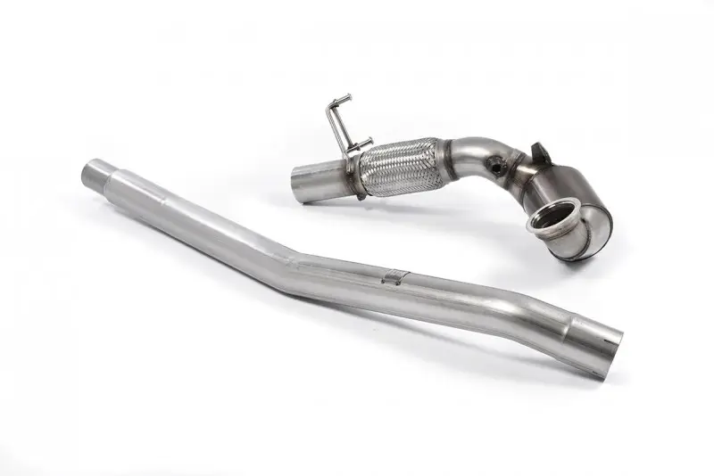 Milltek Sport downpipe a Hi-Flow sportovní katalyzátor pro Volkswagen Jetta Mk7 (MQB) GLi 2.0T 2019-2024 Horká Nabídka