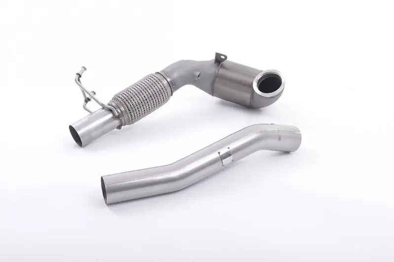 Milltek Sport downpipe a Hi-Flow sportovní katalyzátor 200 Cell Race High Flow sportovní katalyzátor a vč. GPF Delete sekce pro Volkswagen T-Roc R 2.0TSI 300ps (s OPF/GPF) 2019-2022, pouze pro Milltek Sport cat-back systém Cenová Bomba