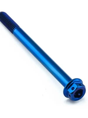 Vrácení Zdarma Pro-Bolt titanový šroub s DualDrive hlavou (šestihran + inbus) se závitem M6 x 1,00 mm a délkou 75 mm, barva modrá
