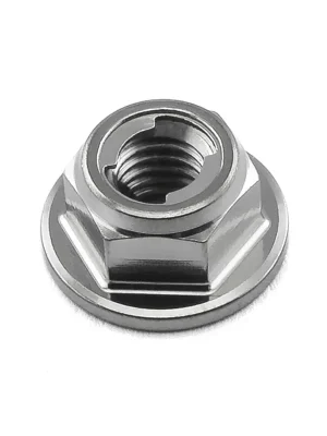 Značkový Pro-Bolt titanová matka se závitem M6 x 1,00 mm, barva přírodní
