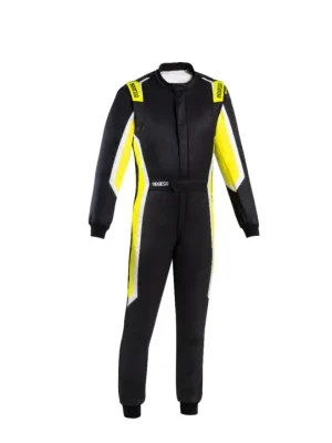Závodní kombinéza Sparco SPRINT MY2025, s homologací FIA + SFI, barva černo-žlutá, velikost 64 (XXL) Must-Have