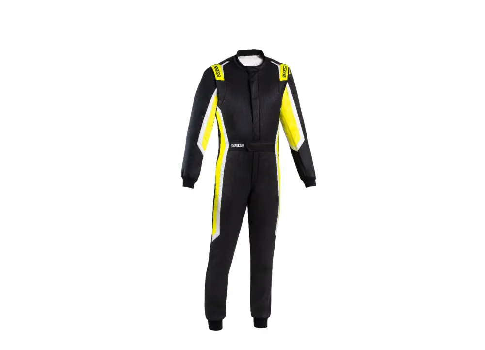 Závodní kombinéza Sparco SPRINT MY2025, s homologací FIA + SFI, barva černo-žlutá, velikost 64 (XXL) Must-Have