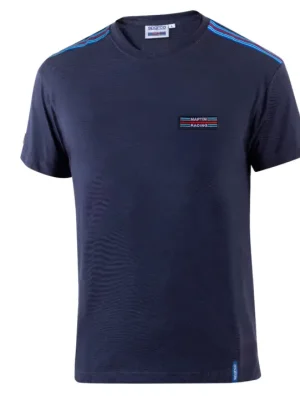 Výhodná Nabídka Sparco triko TOP s proužky Martini Racing, barva modrá, velikost XS