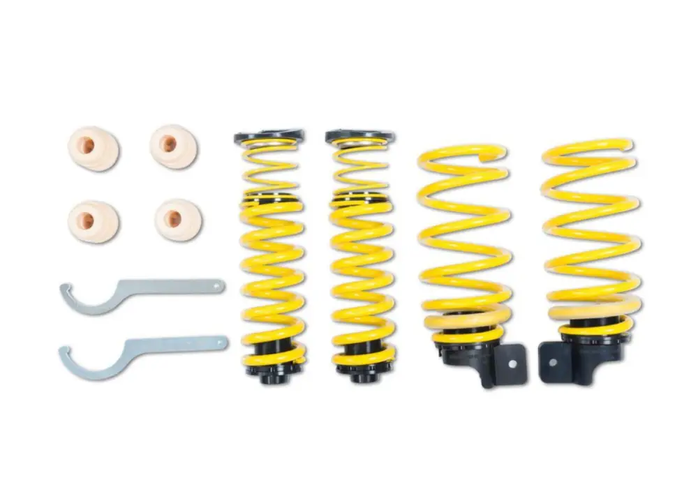 Finální Výprodej ST Suspensions výškově nastavitelný pružinový kit pro Audi Q5 8R Benzin, Diesel, pohon všech kol, o výkonu 100-260 kW