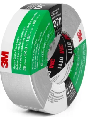 Akce 3M™ páska Duct Tape DT11 pro náročné prostředí, 48 mm x 55 m, barva stříbrná