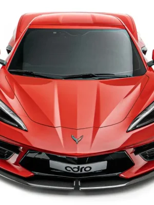 ADRO karbonový splitter pod přední nárazník pro Chevrolet Corvette C8 Originální