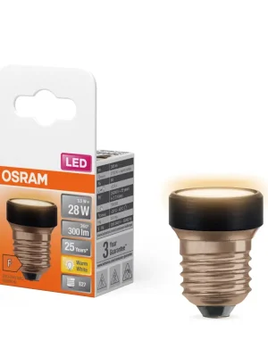 Akční Nabídka Ledvance plochá LED žárovka 3.5W E27 STAR, teplá bílá