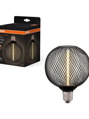 Odeslání Ihned Ledvance LED stropní světlo E27 BLACK GLOBE, teplá bílá, stmívatelné