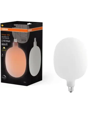 Ledvance matná LED žárovka E27 7.3W VINTAGE BALLON, teplá bílá Tovární Cena