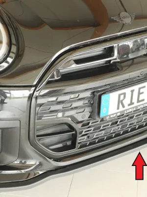 Cenový Hit Rieger lipa pod přední nárazník pro Mini John Cooper Works convertible (F67), 02/25-, plast ABS bez povrchové úpravy