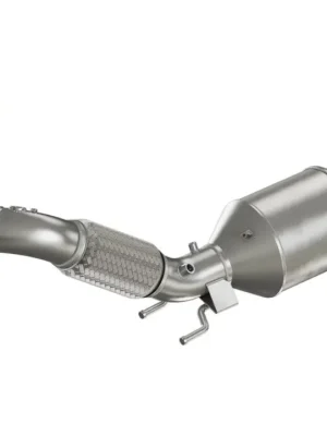 Nejlepší Volba HJS downpipe 76 mm včetně katalyzátoru a OPF pro Audi A3 typ 8V, emisní norma Euro 6-Temp., 2.0, 140 kW (DKZA)