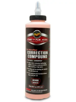 Speciální Cena Meguiar's DA Microfiber Correction Compound - korekční leštěnka pro použití s mikrovláknovými kotouči, objem 473 ml