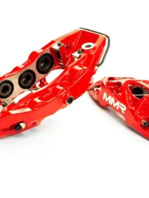 Hit Sezóny MMX přední brzdový kit se 6-pístovými třmeny a 355 mm kotouči pro BMW řady 1 M135i F20/F21 a M140i F20/F21, barva červená